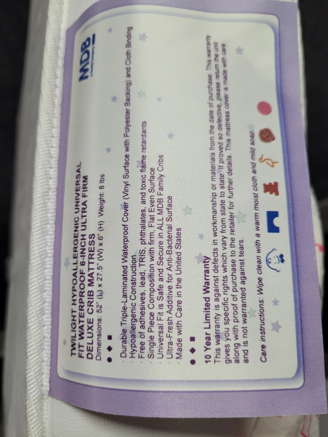 Children's 4 in 1 Crib/Mattress & Mobile. - photo 5