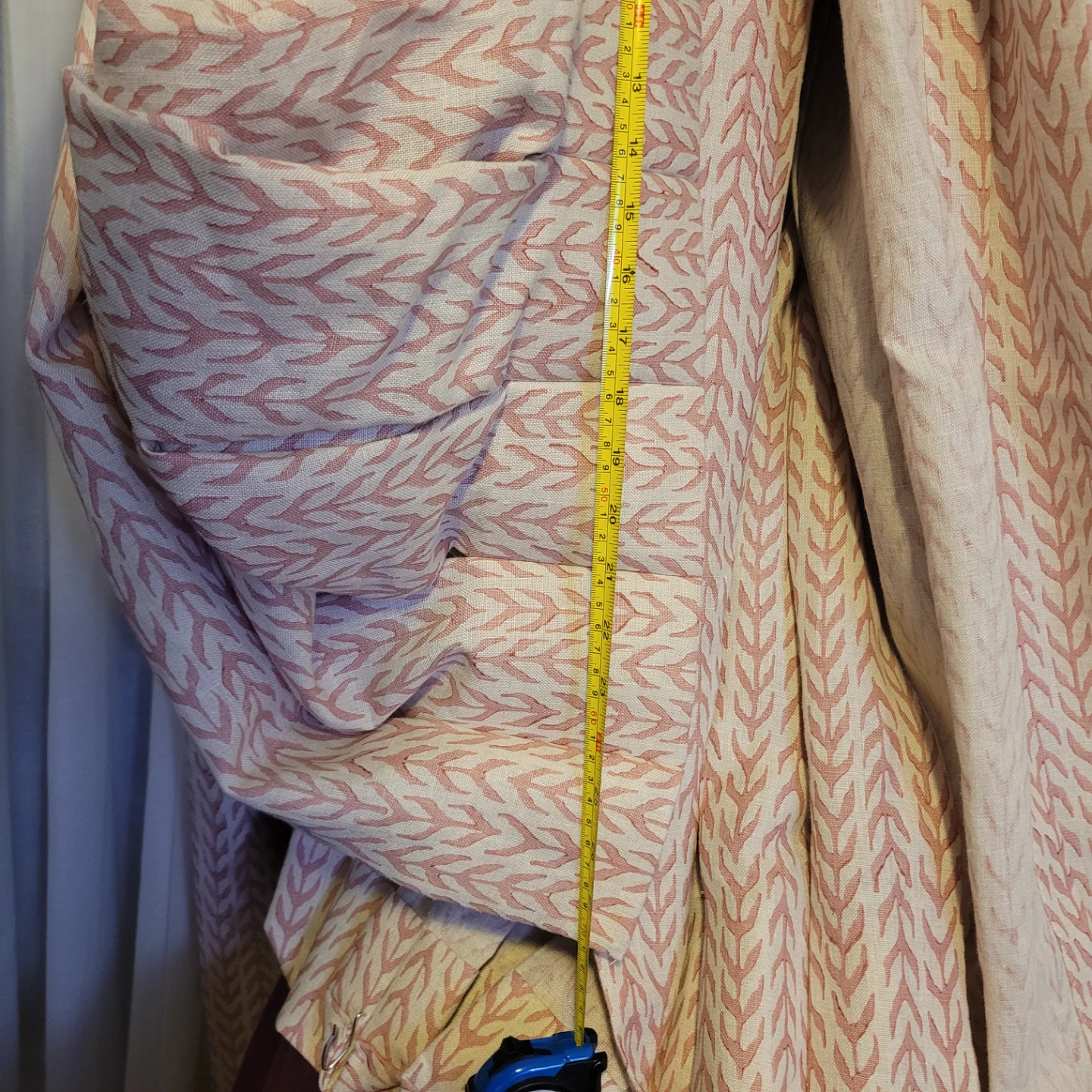 BNNT 4@ Patterned High-end Linen Fabric Curtain Panels - photo 5