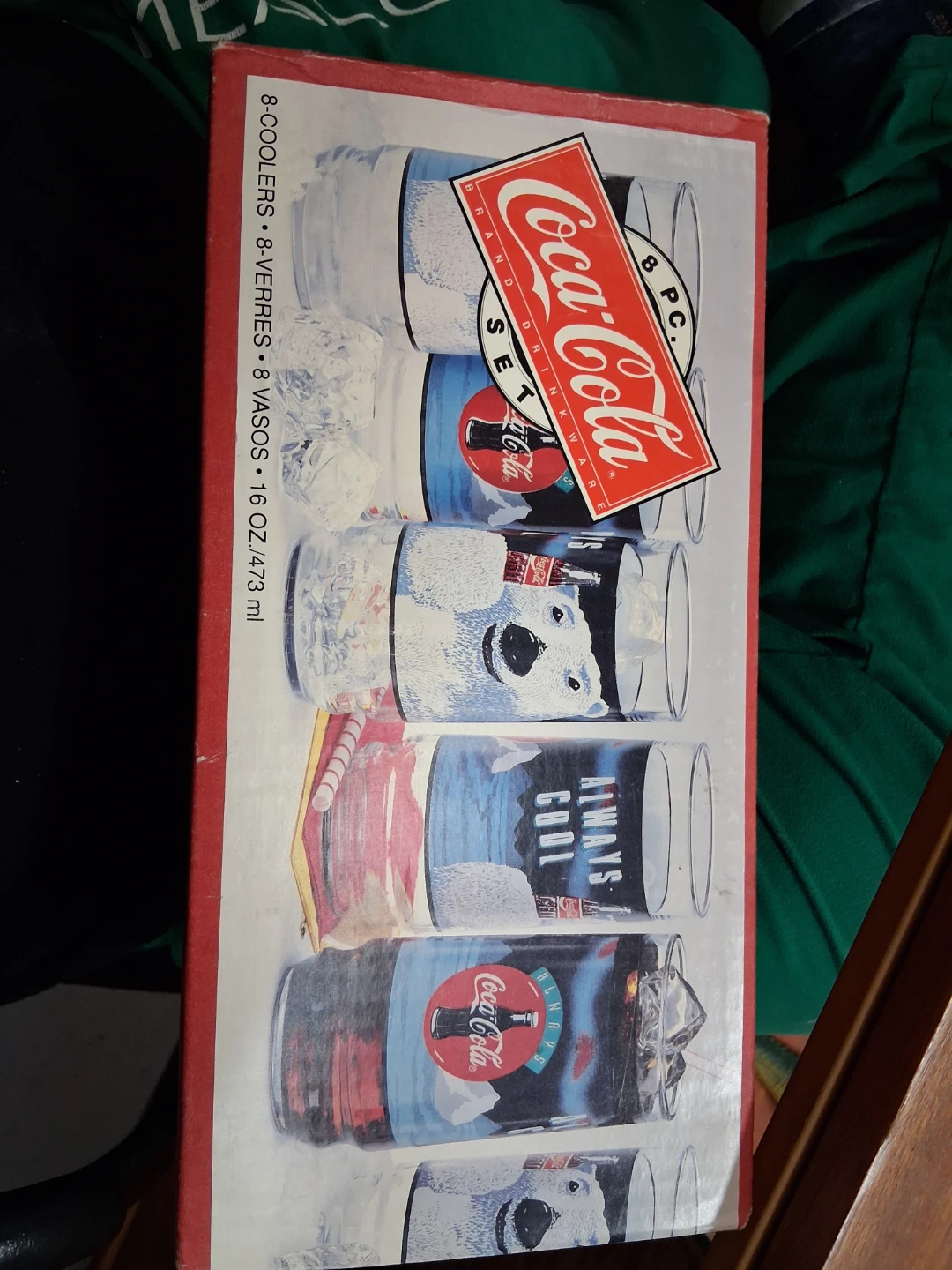 Coca-Cola 8 Piece Cooler Glasses Set - photo 2