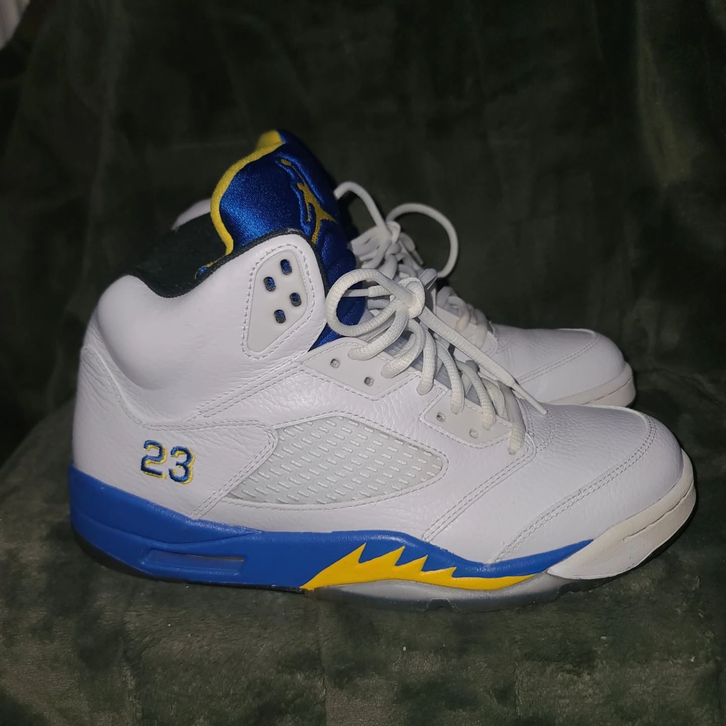 Jordan 5 "Laney" Retro High Top Sneakers - photo 2
