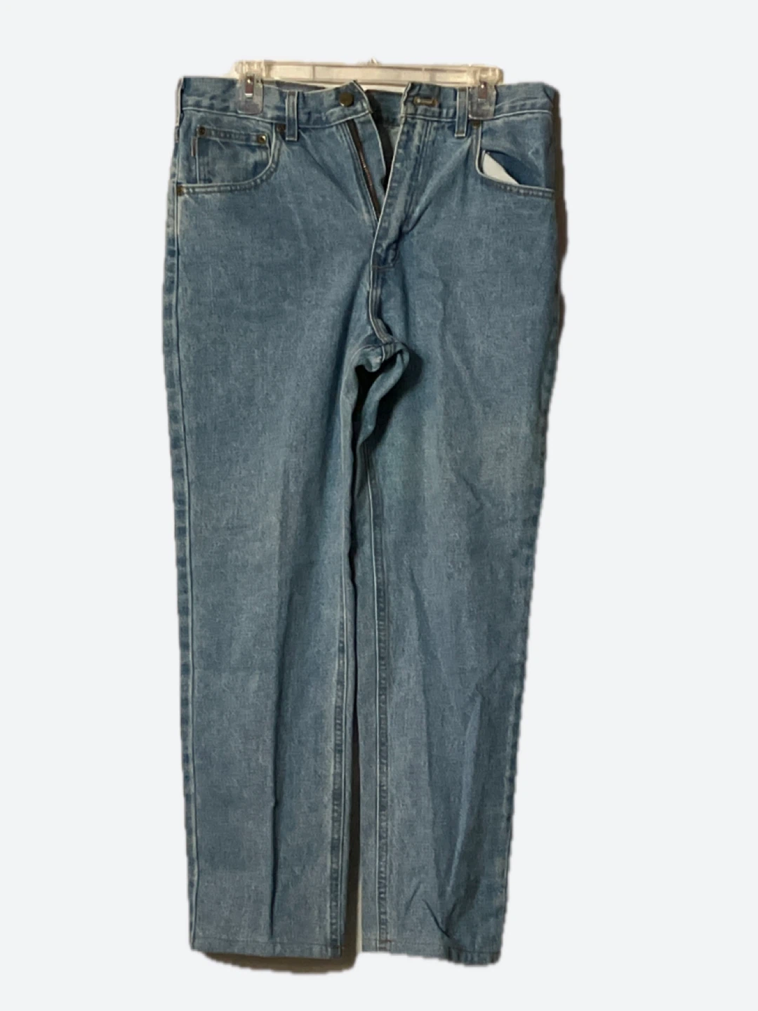 Carhartt Men's Light Wash Denim Jeans