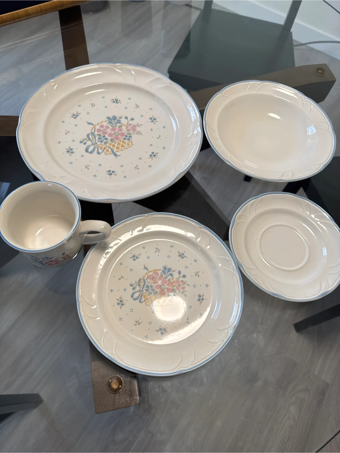 Country Basket 5 Piece Place Setting - photo 3