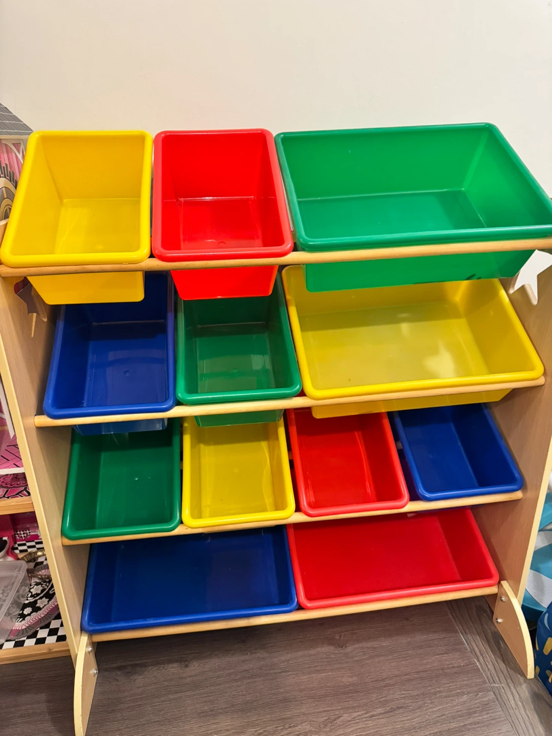 Kids Toy Storage Organizer with Bins