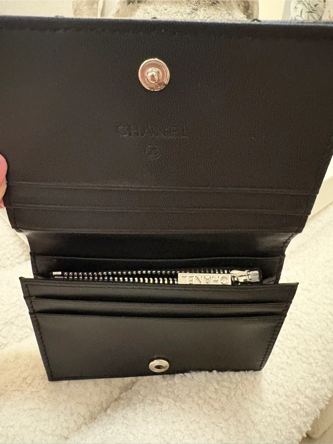 Quilted Card Holder Wallet - photo 5