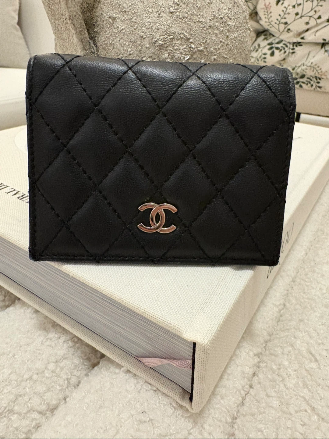 Quilted Card Holder Wallet