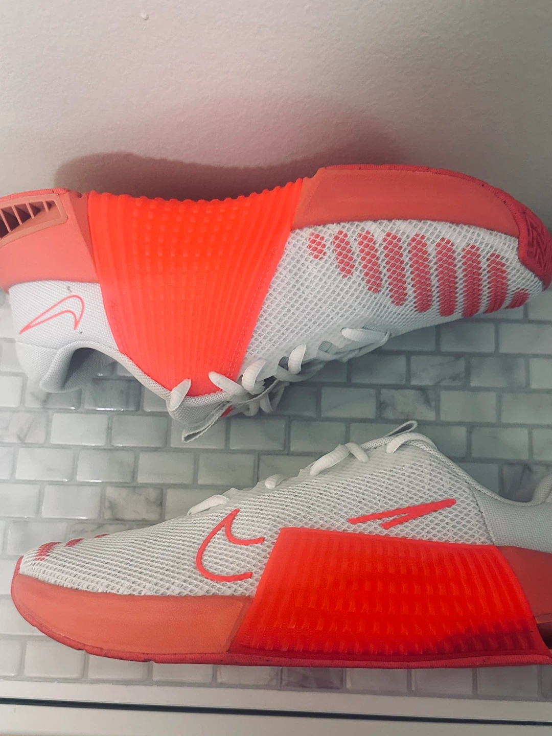 Nike Metcon White Coral Training Shoes - photo 4
