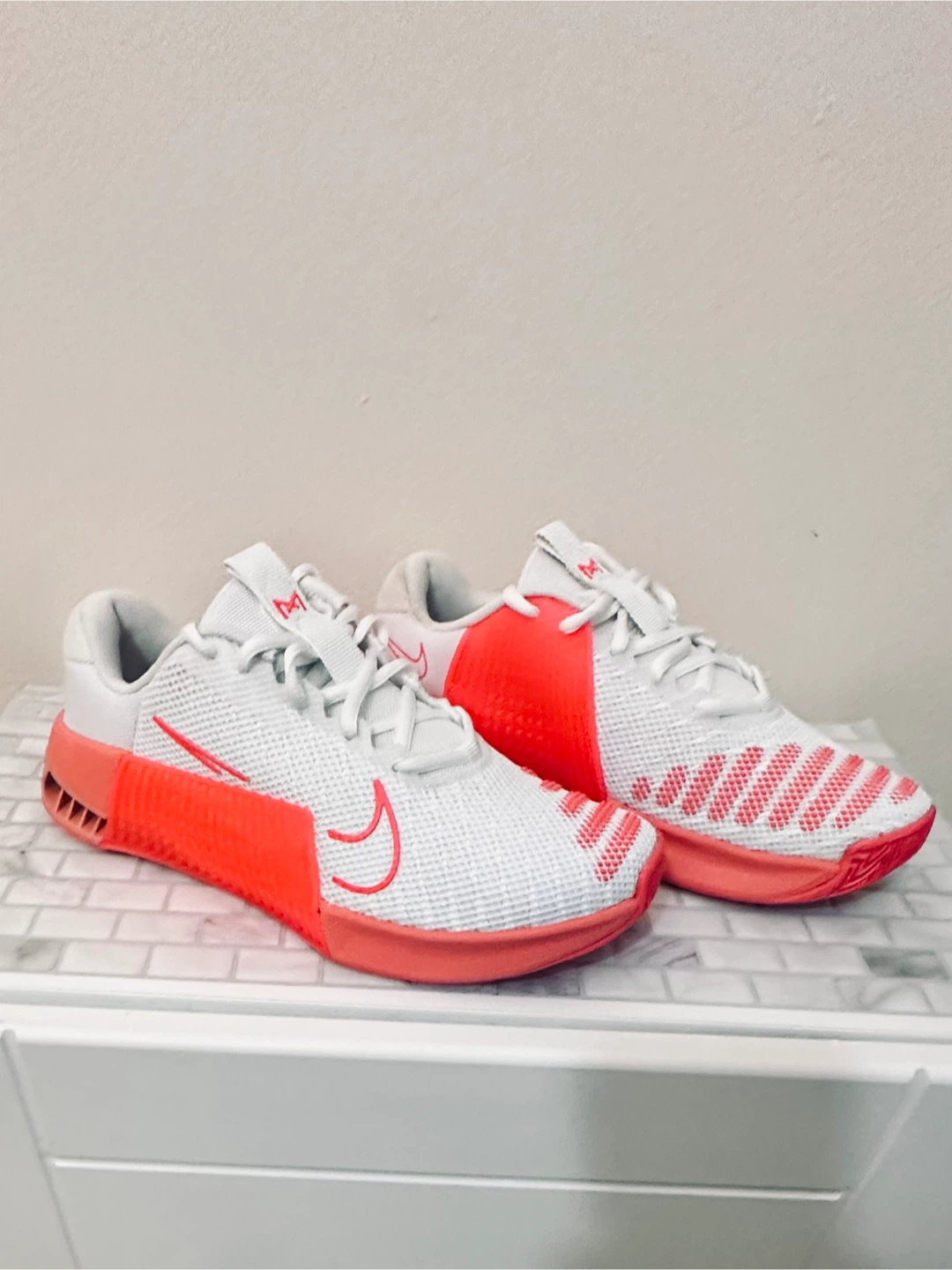 Nike Metcon White Coral Training Shoes - photo 5