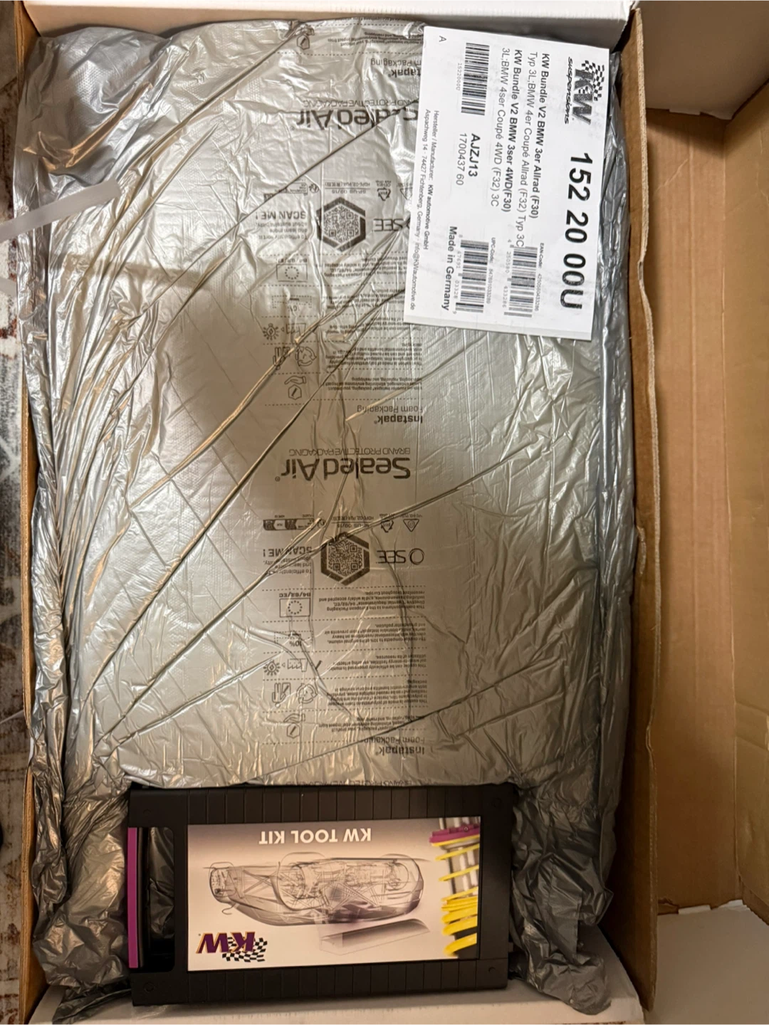 Brand new KW V2 coil-over f3x chassis - photo 4