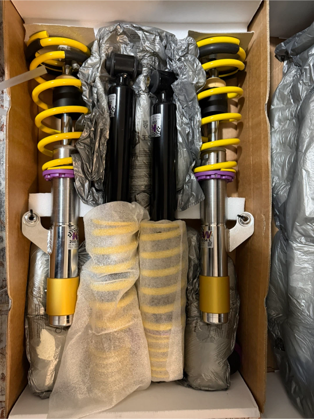 Brand new KW V2 coil-over f3x chassis - photo 3