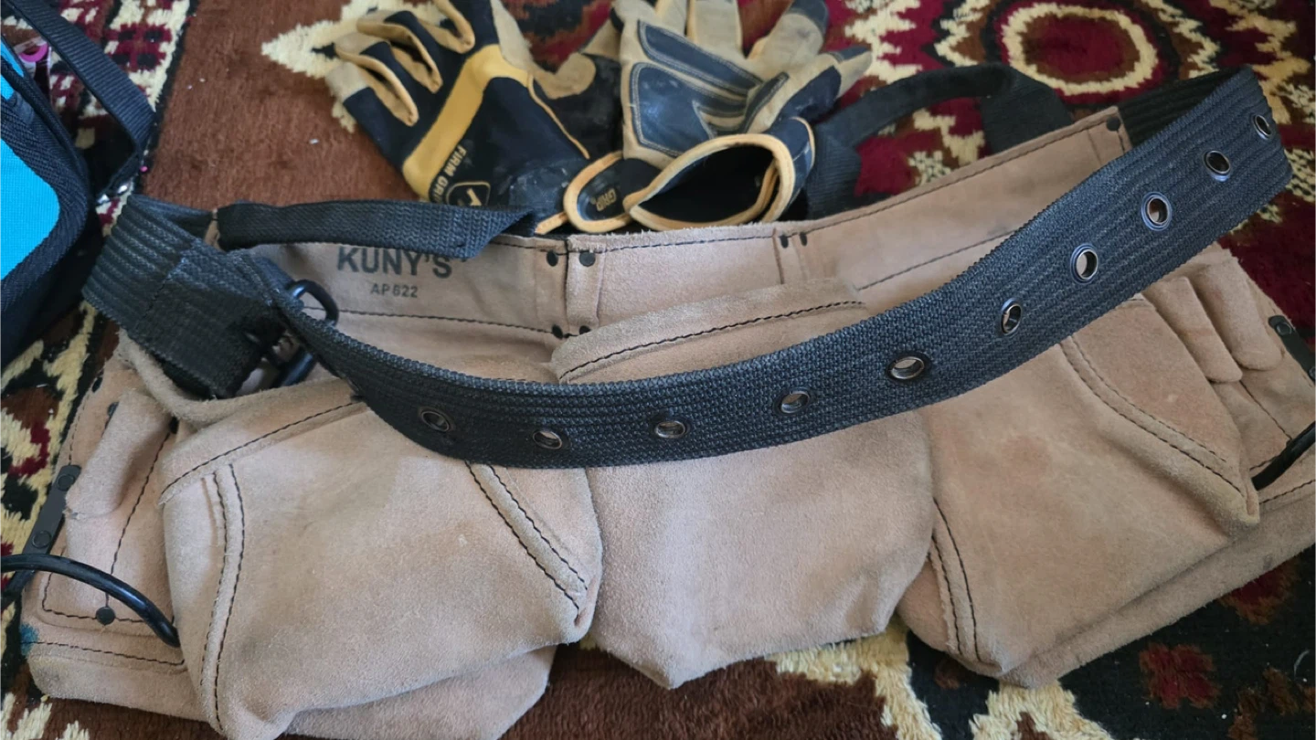 Kuny's AP622 Suede Tool Belt