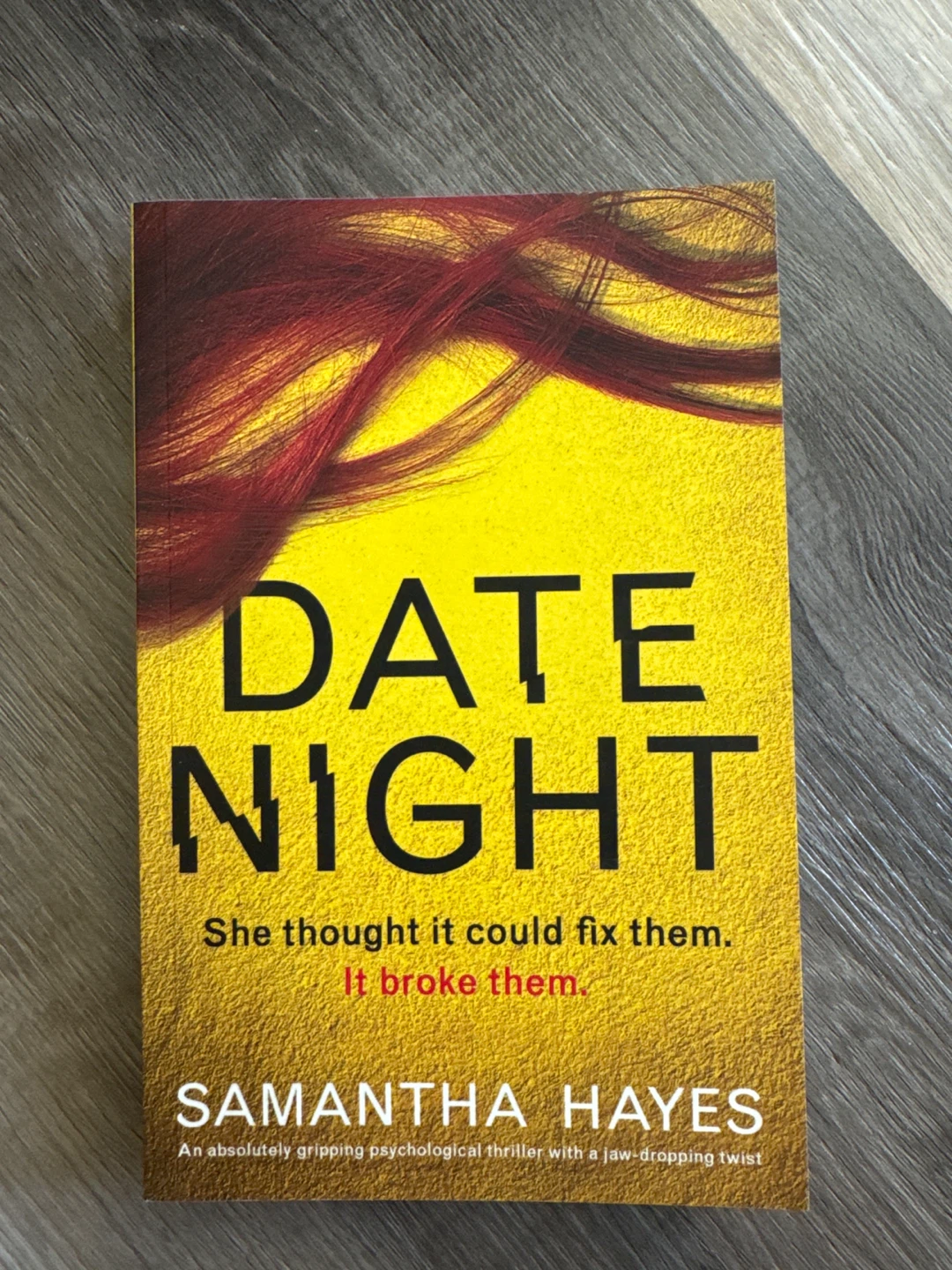 Date Night by Samantha Hayes - Psychological Thriller Book