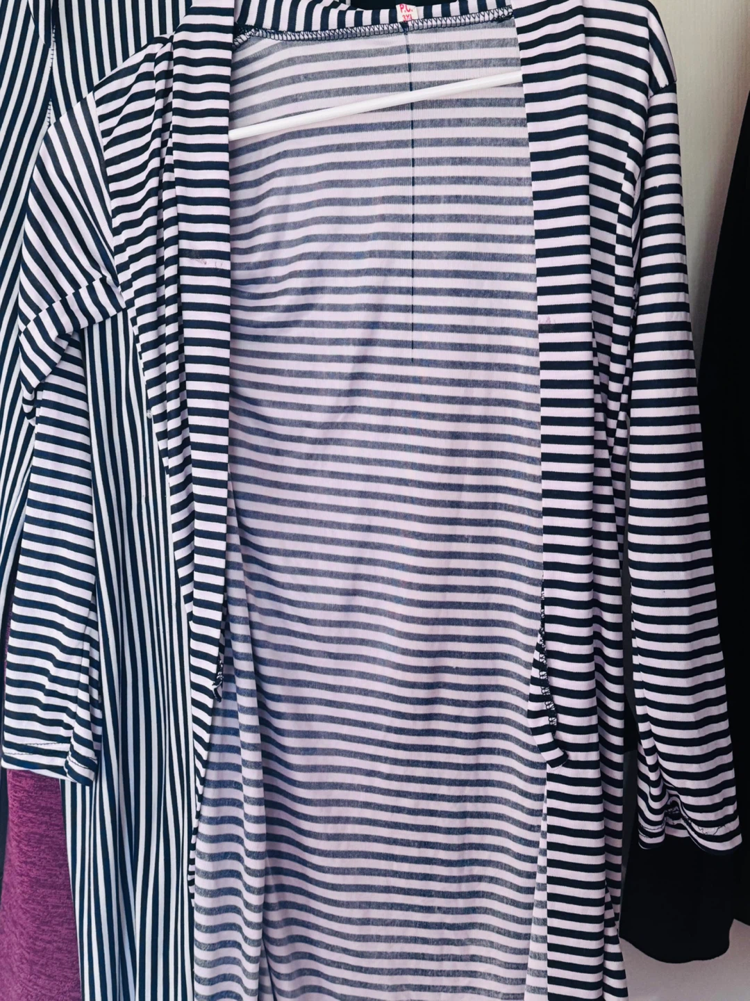 Striped Lounge Set - Cardigan and Pants - photo 2