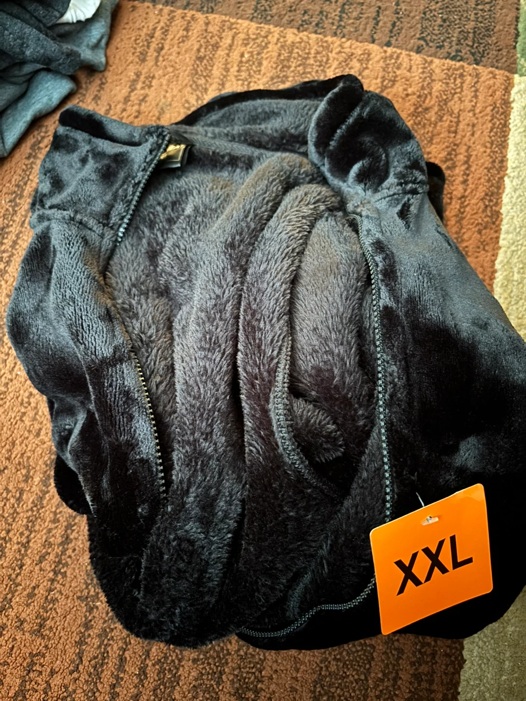 32 Degrees Heat Black Fleece Full Zip Jacket XXL