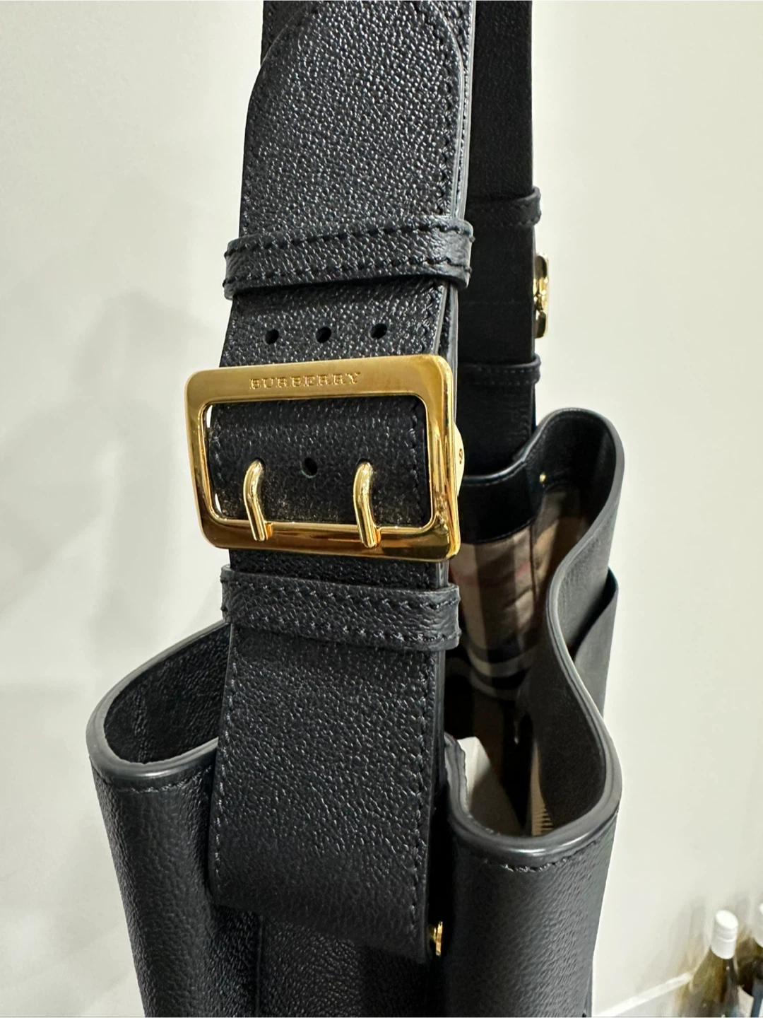 Burberry Black Leather Shoulder Bag - photo 2