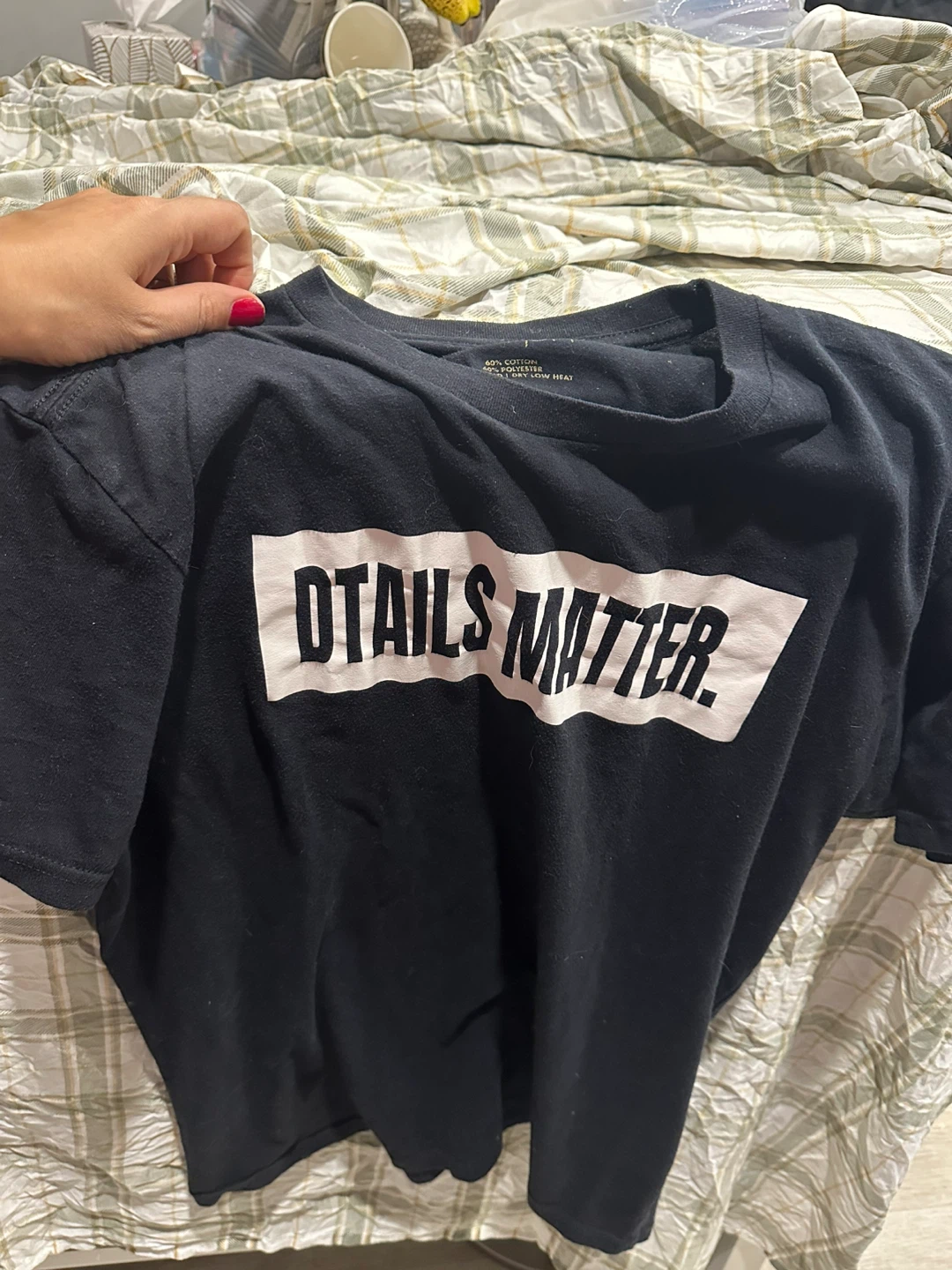hoopn "details matter" graphic t-shirt🧡