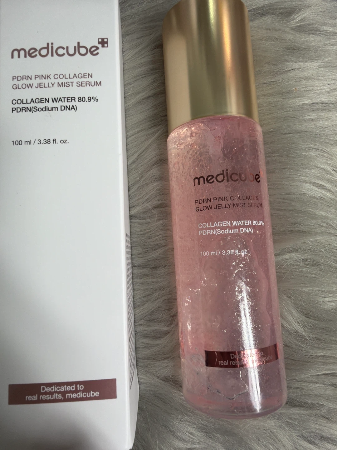 Medicube PDRN Pink Collagen Glow Jelly Mist Serum
