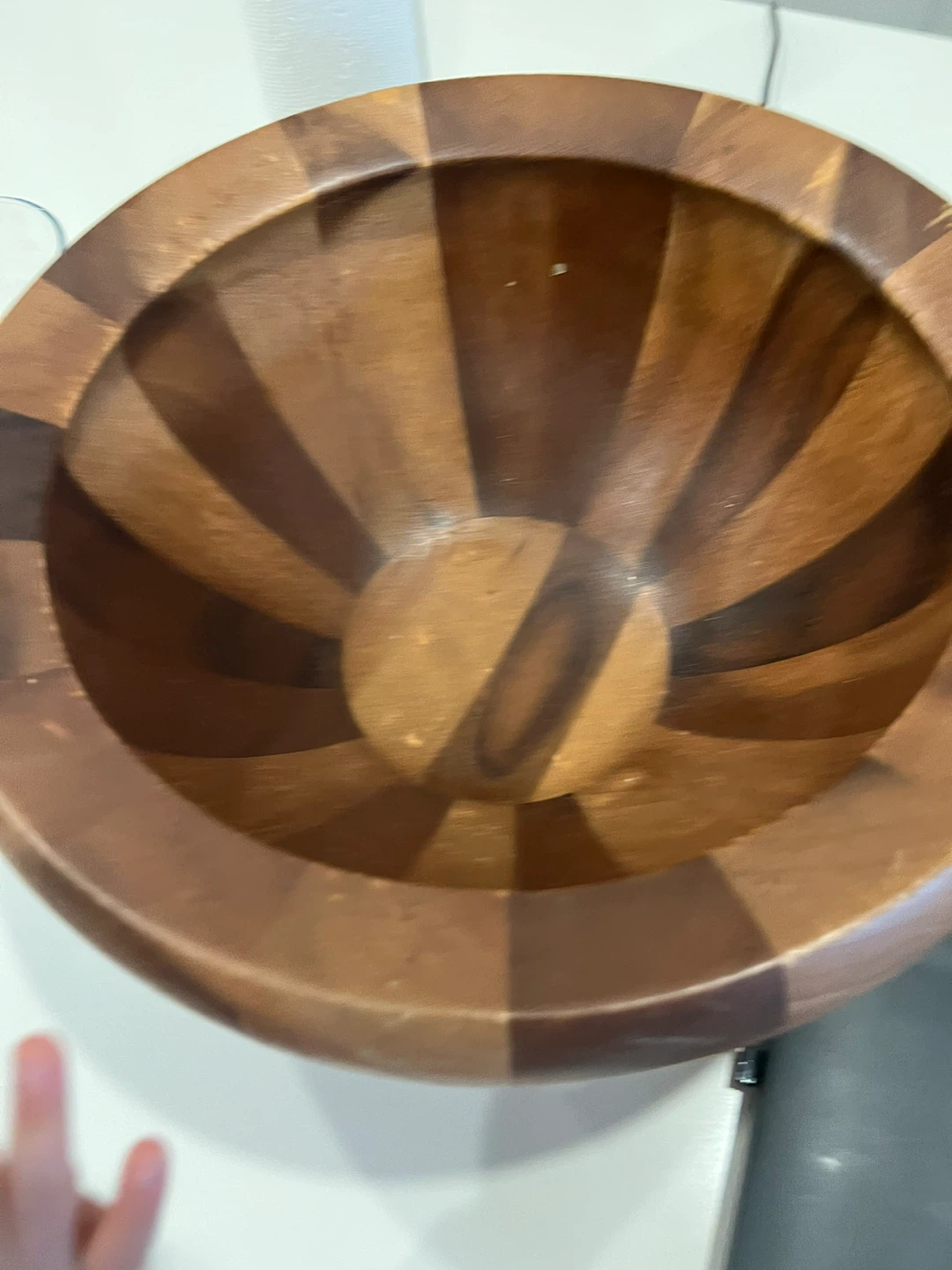 Large Wooden Salad Bowl