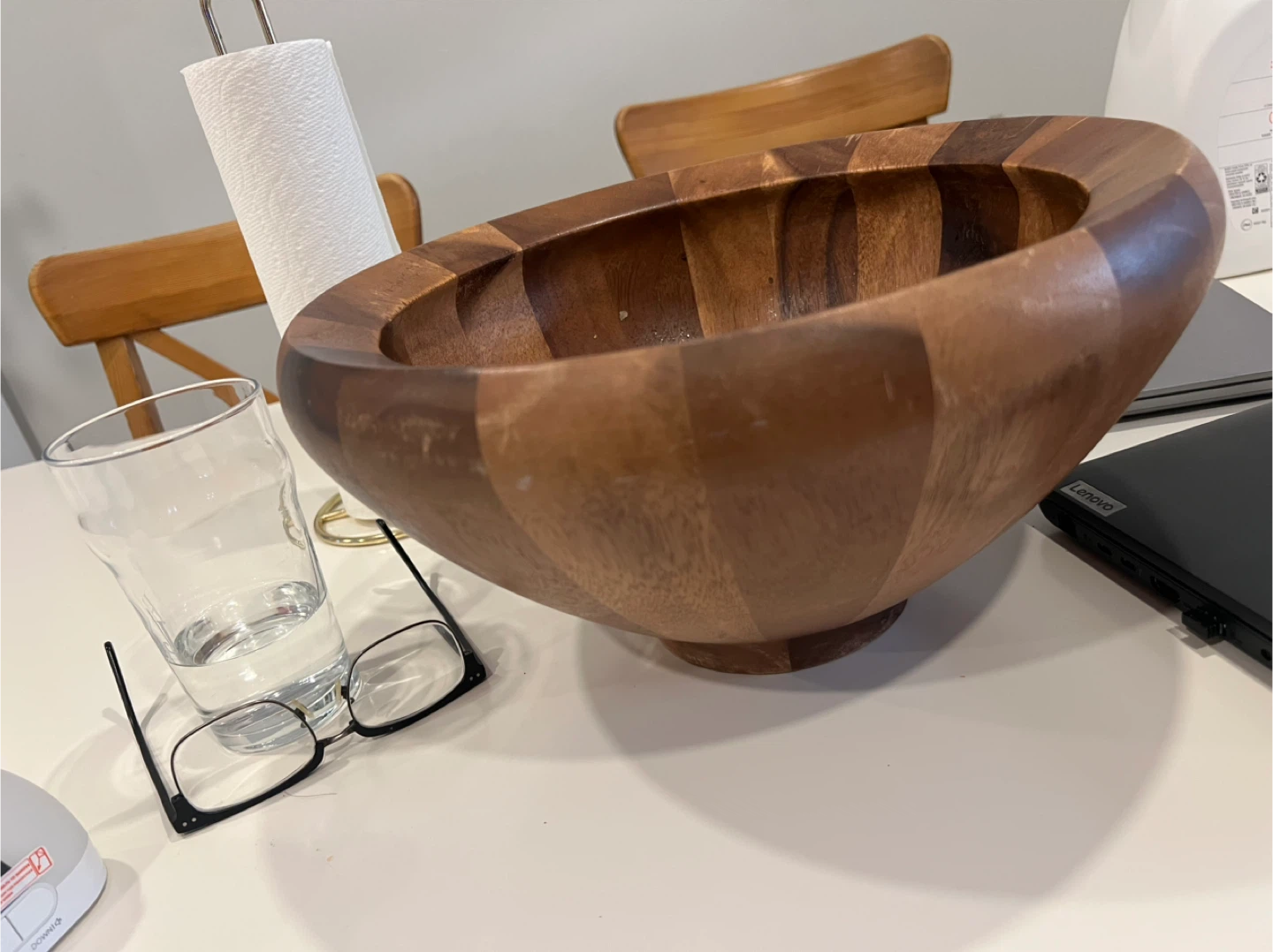 Large Wooden Salad Bowl - photo 2