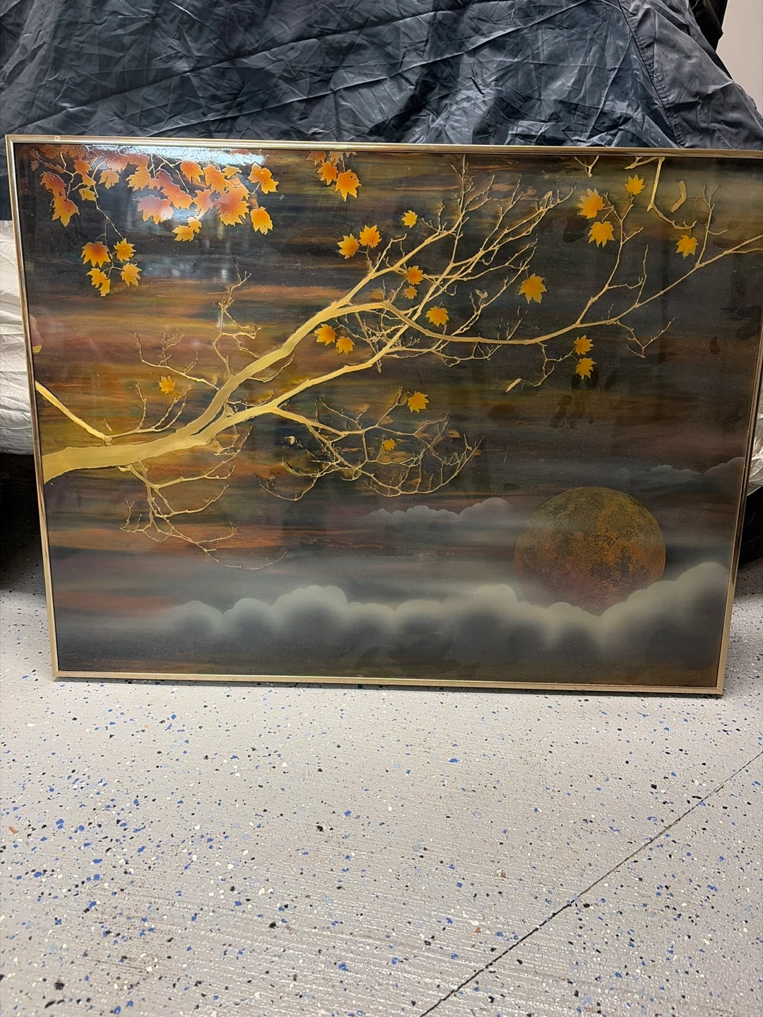 Vine Maple Metal Etching Art by Dorian Melton (1983)