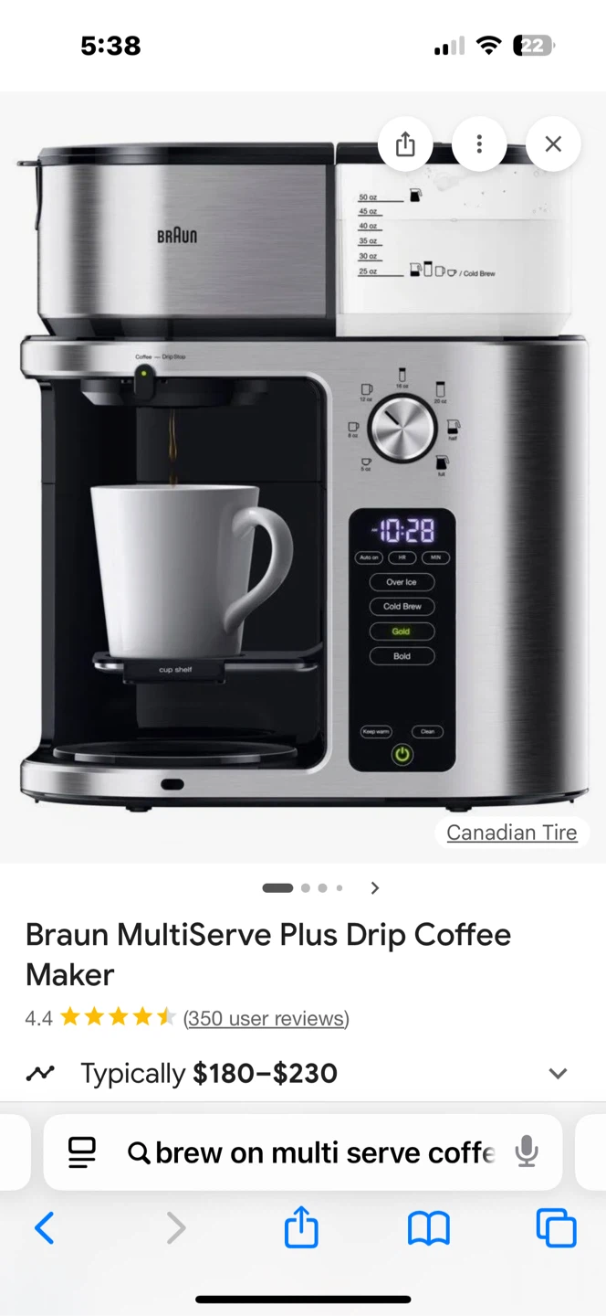 Braun MultiServe Plus Drip Coffee Maker - photo 5