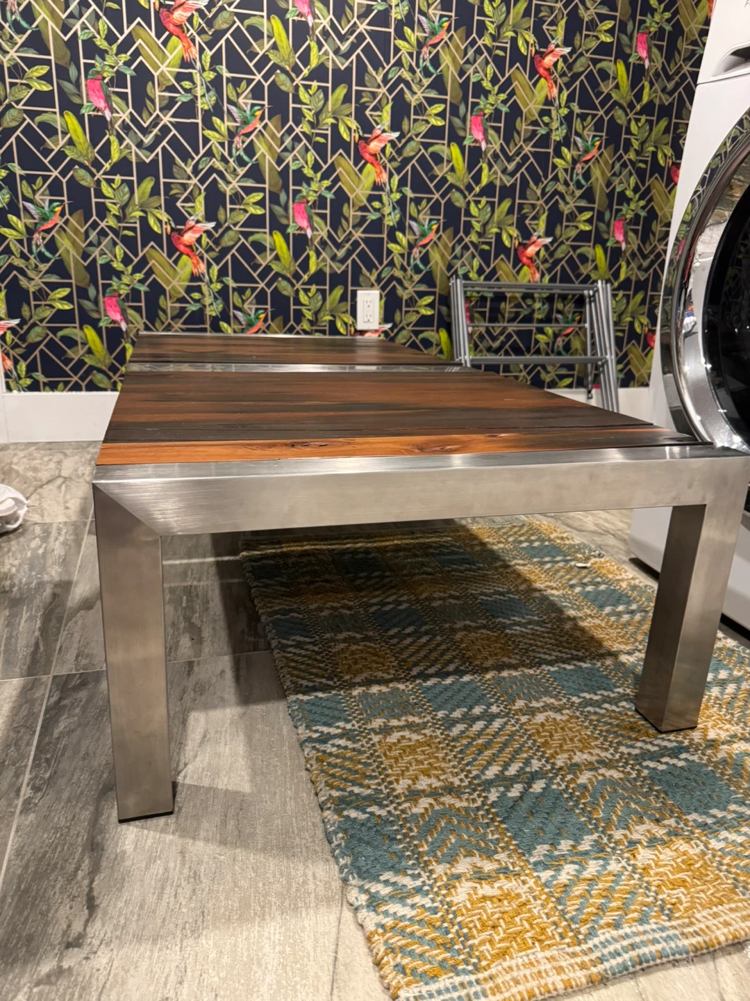 LDK Wood and Metal Coffee Table - photo 2