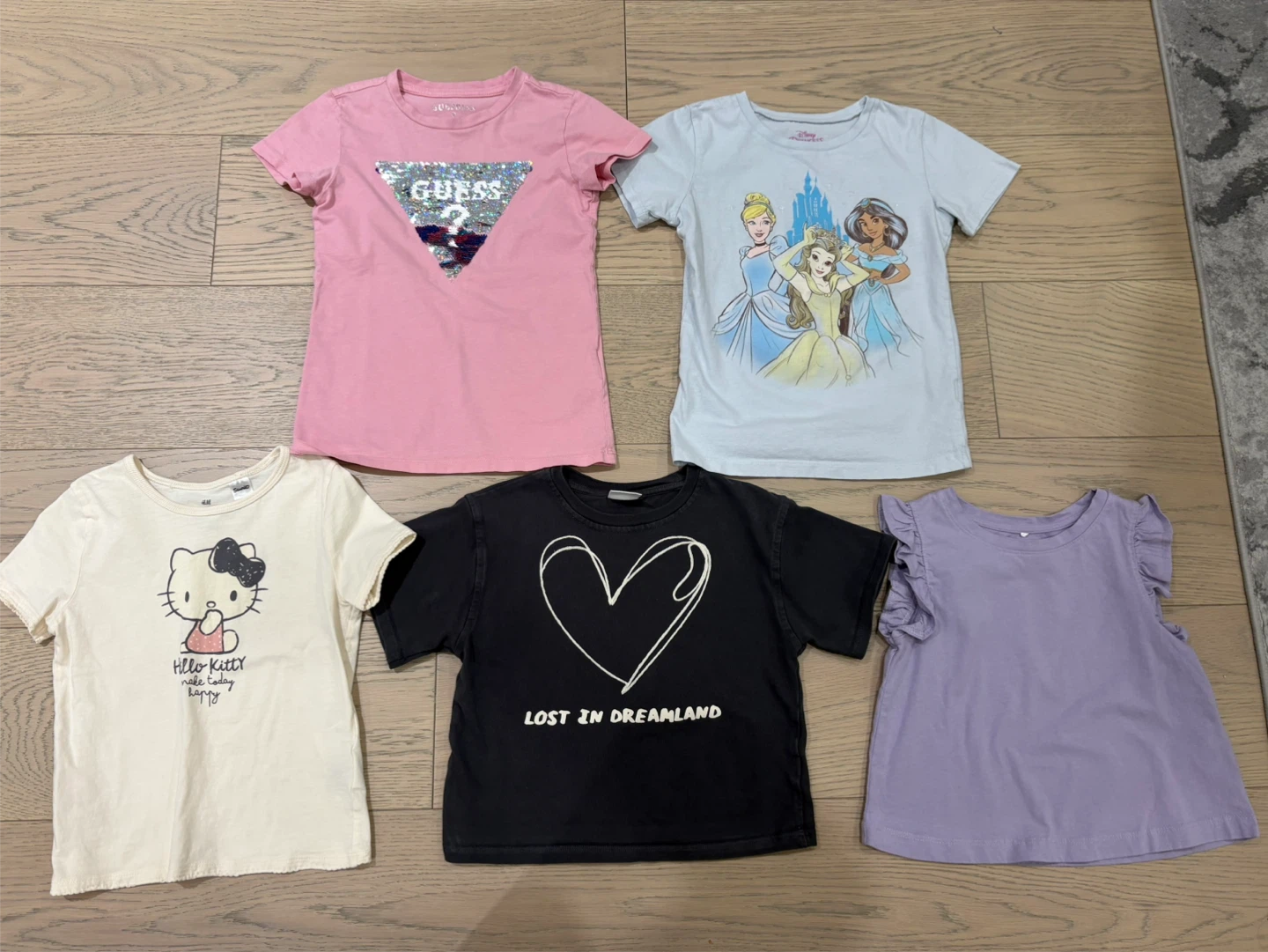 Ages 6-7 - Girls’ T-Shirts Bundle