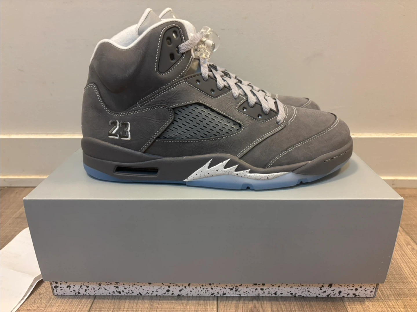 Jordan 5 Wolf Grey size 11.5 - photo 4