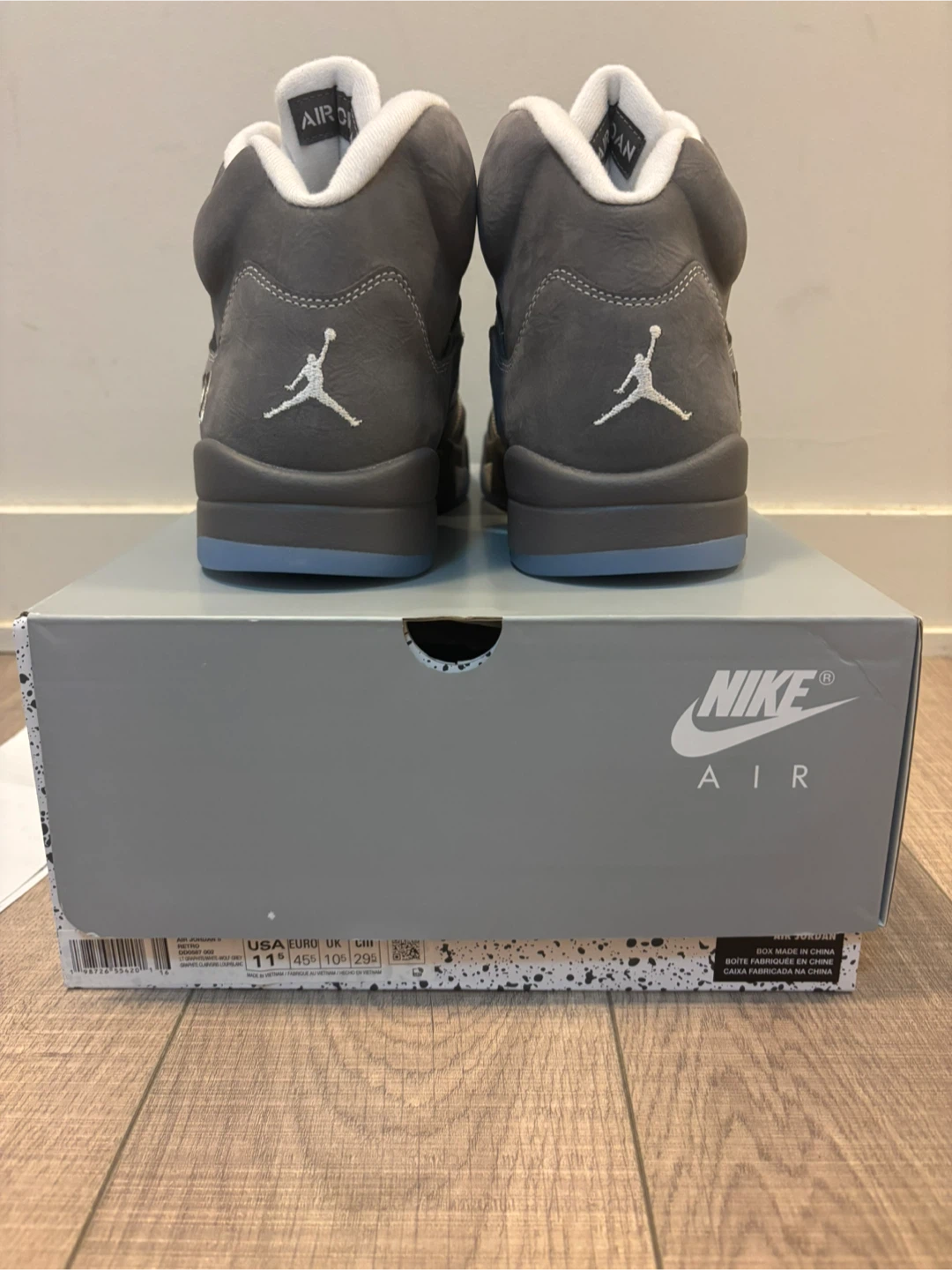 Jordan 5 Wolf Grey size 11.5 - photo 3