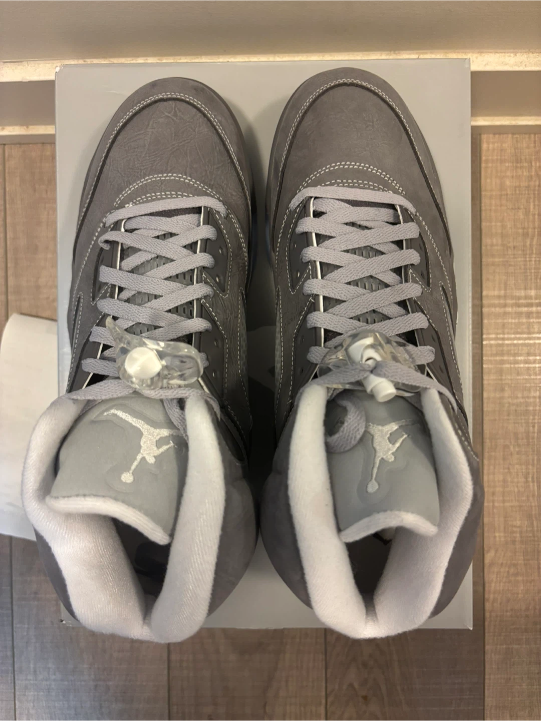 Jordan 5 Wolf Grey size 11.5 - photo 2