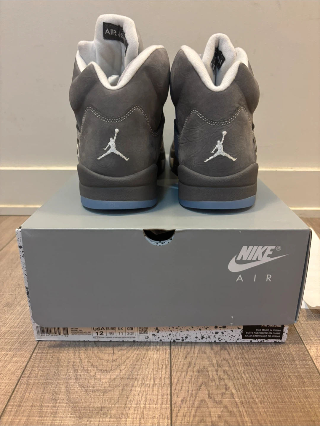 Jordan 5 Wolf Grey size 12 - photo 3