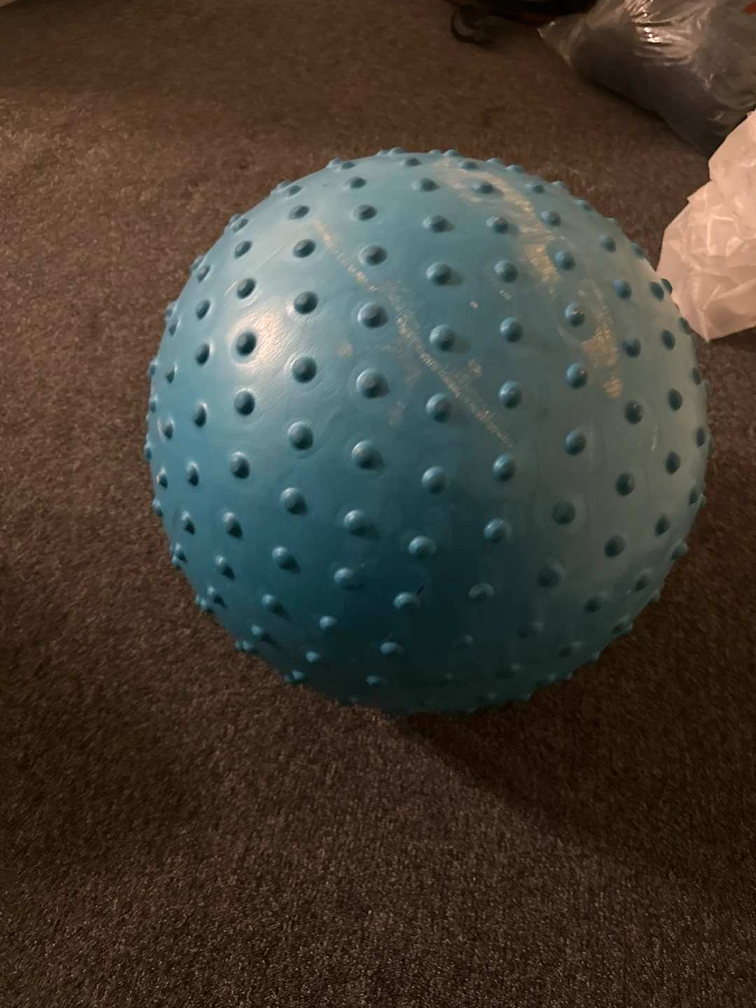 Blue Textured Ball for kids play - photo 3