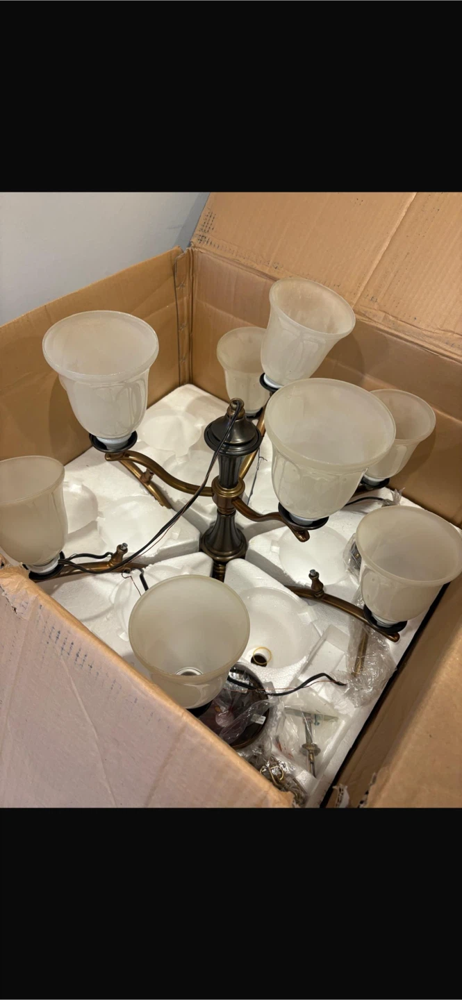 Kichler 2 Tier, 9 Light Chandelier - photo 4