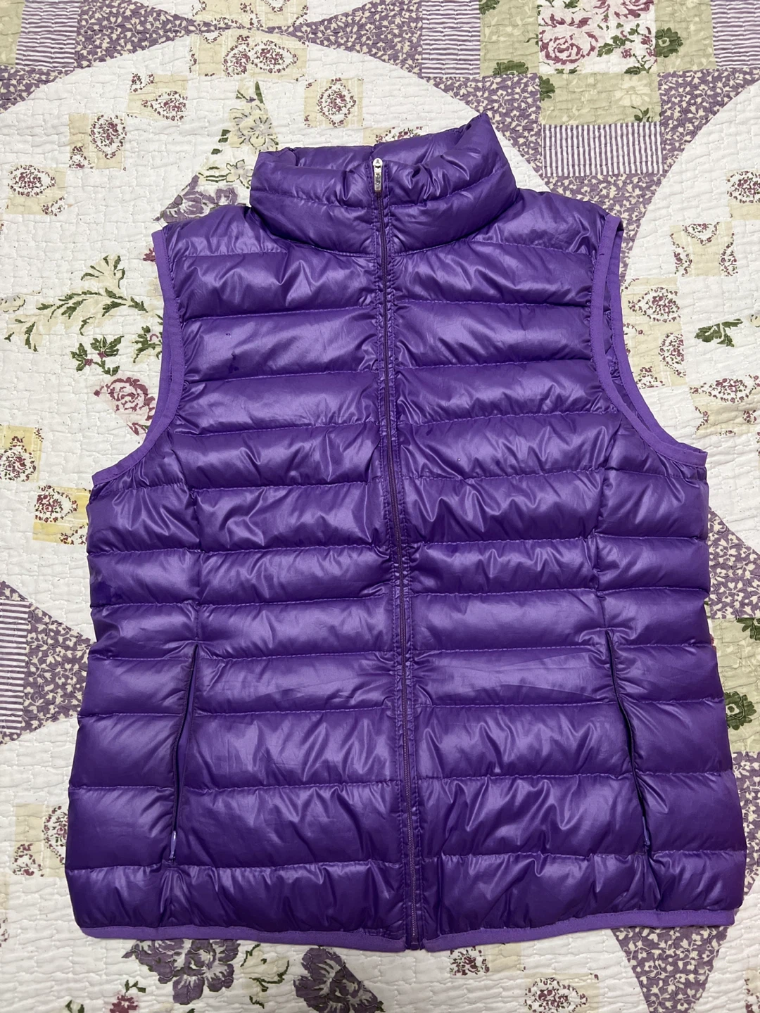 Purple Puffer Vest