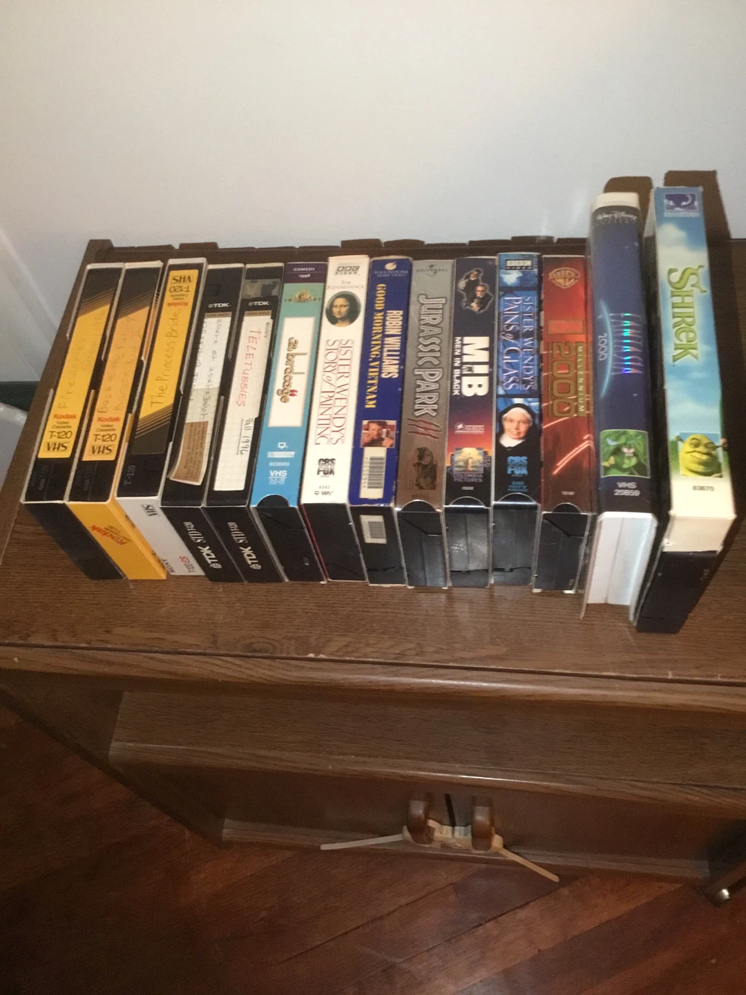 VCR / Video tapes - Last Day Tues 3/31