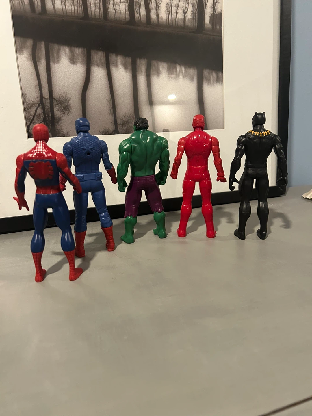 Set of 5 Marvel Superhero Action Figures - photo 2