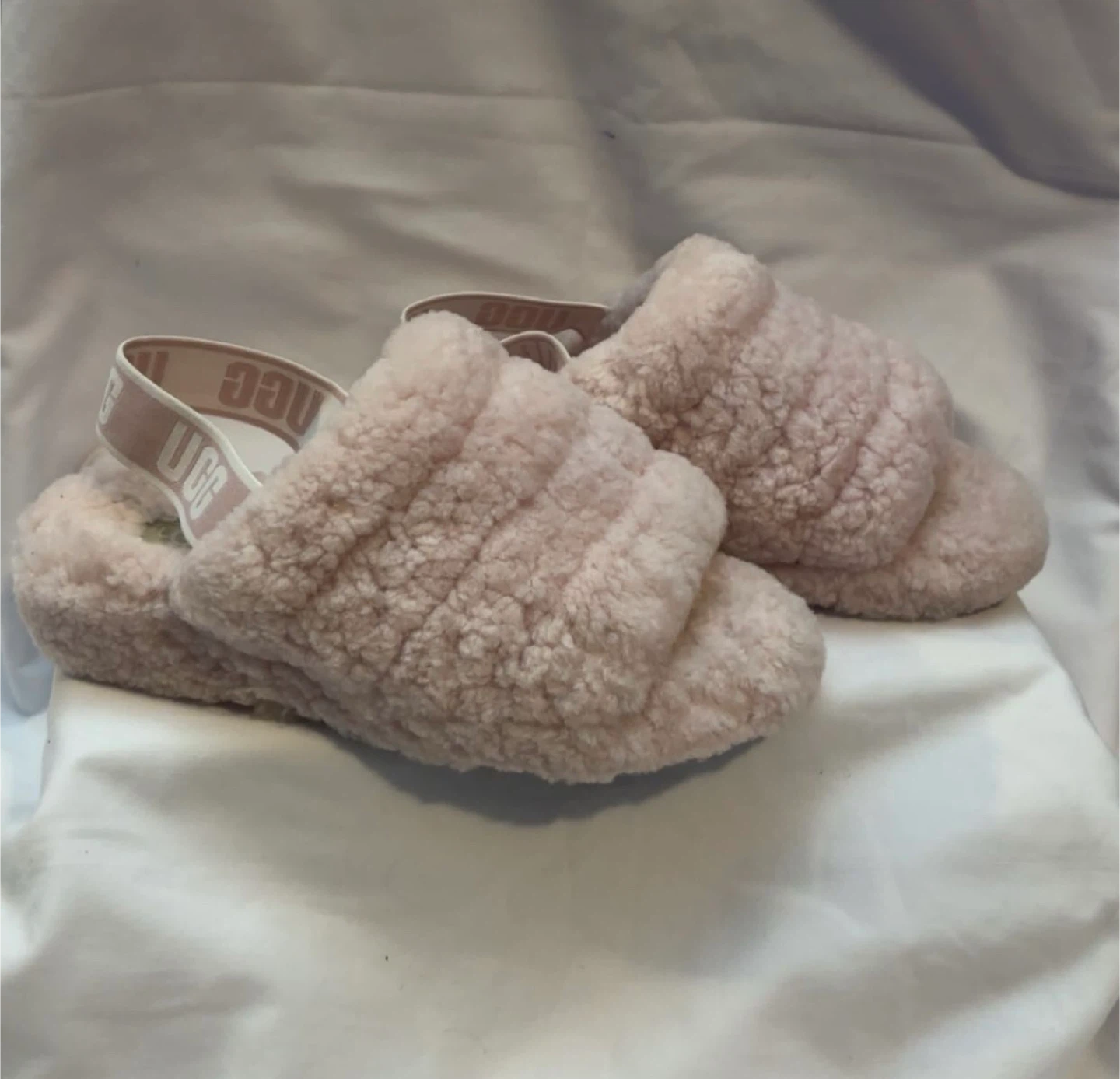 UGG Fluff Yeah Slides Blush Pink - Size 8 - photo 3