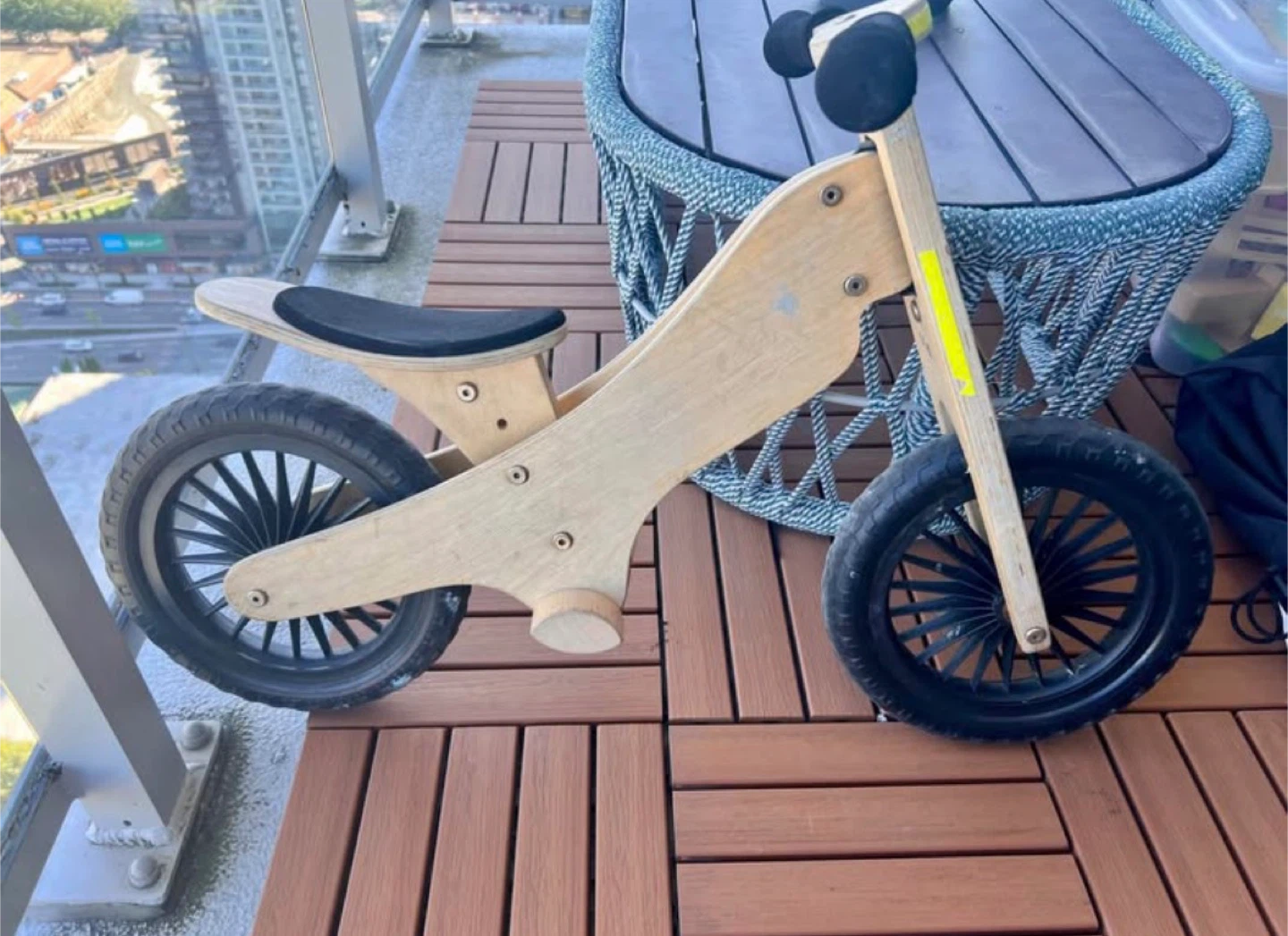 Kinderfeets Wooden Balance Bike