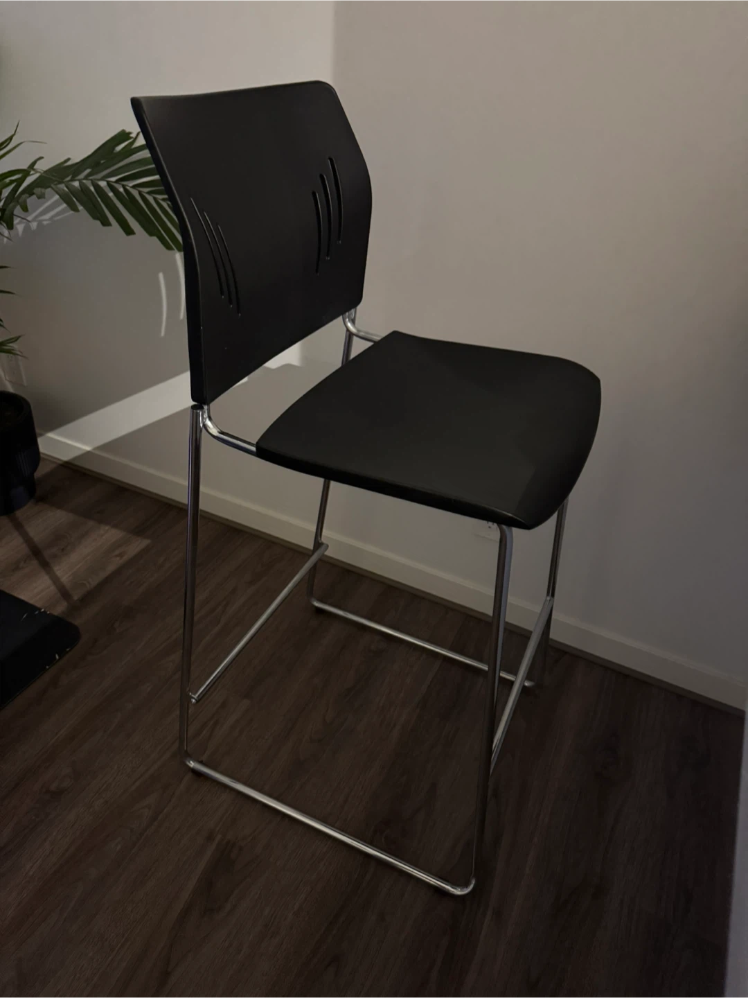 Black Counter Stool - photo 2