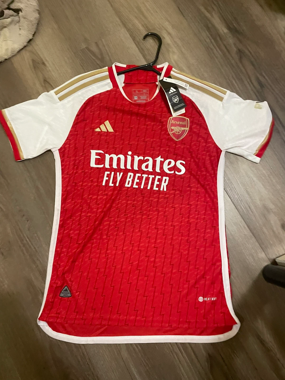 Arsenal Adidas Soccer Jersey Men's Size L - photo 3