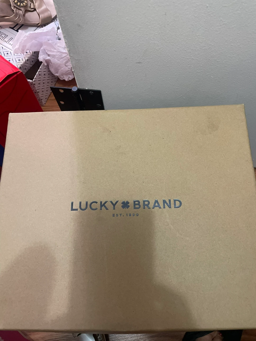 Lucky Brand LK-Ressia Natural Alamira Women's Sandals Size 7.5M