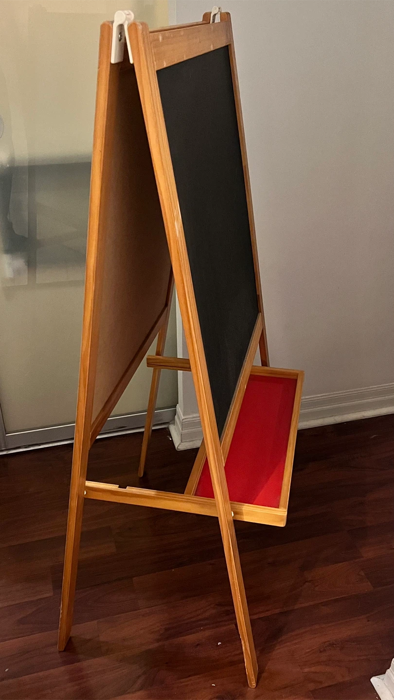 IKEA MALA Easel, Softwood