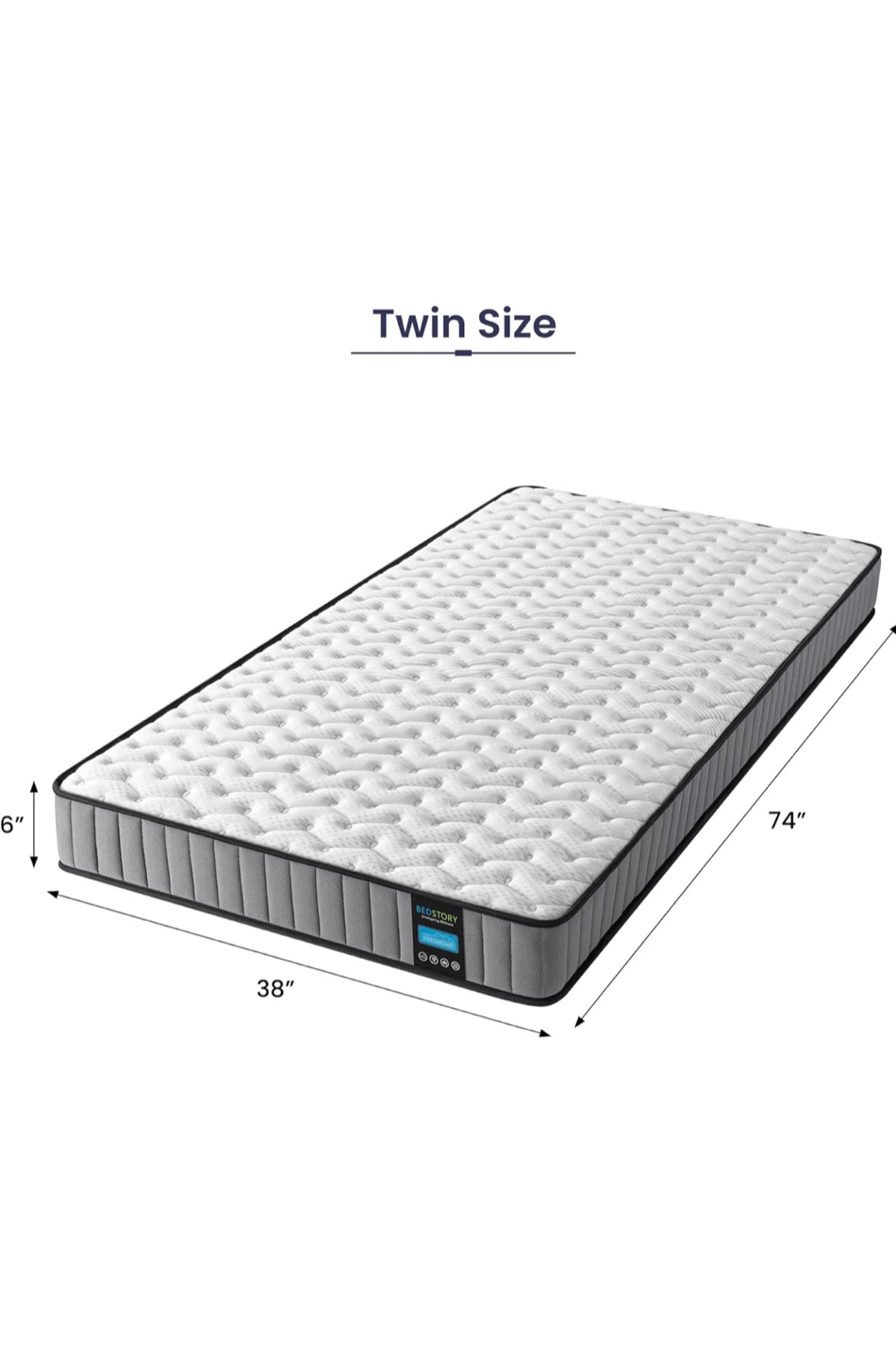 BedStory Twin Size Innerspring Mattress - photo 2