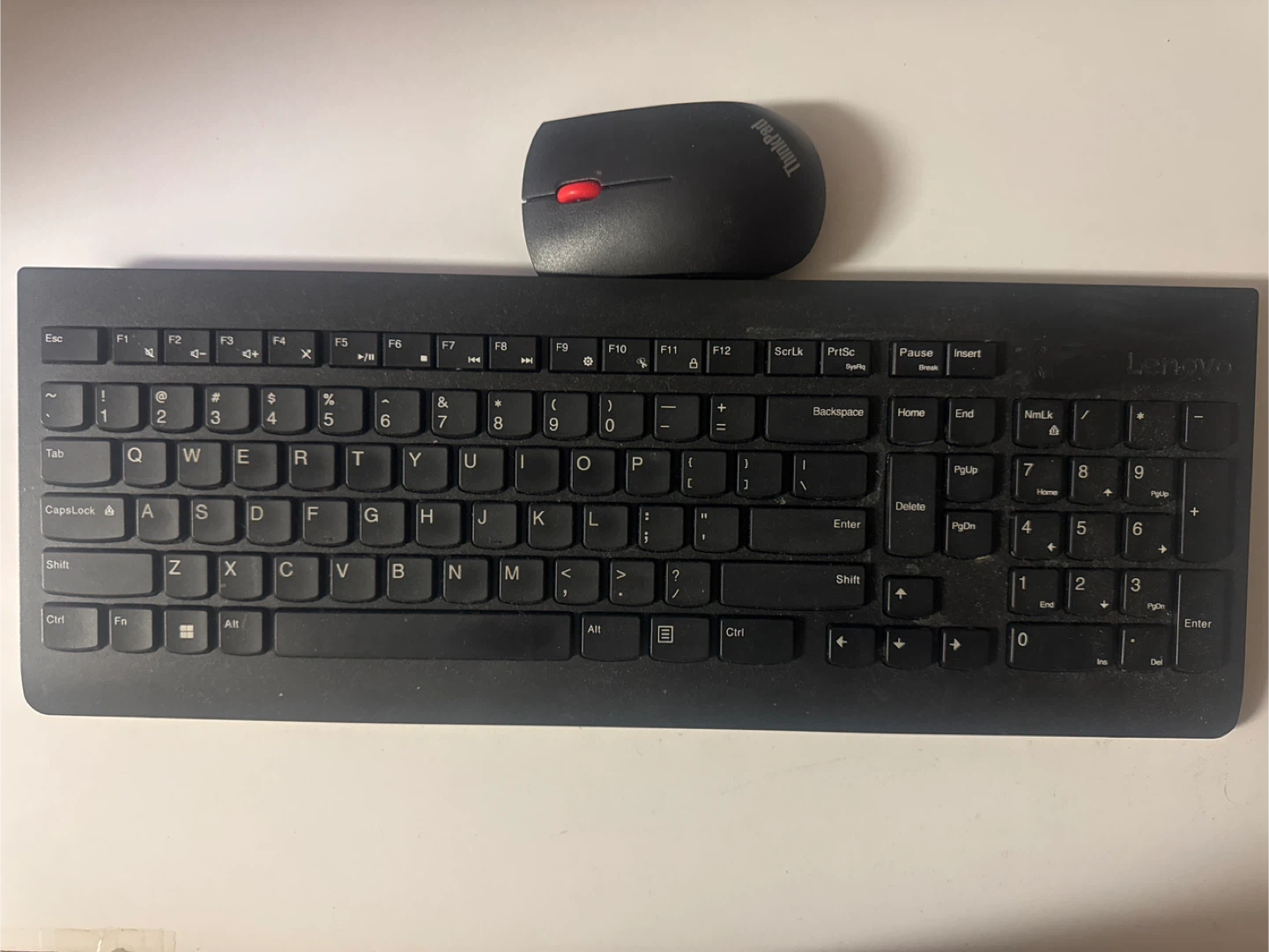 Lenovo Wireless Keyboard and ThinkPad Mouse Combo