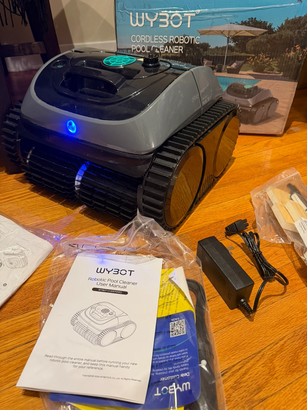 WYBOT Cordless Robotic Pool Cleaner