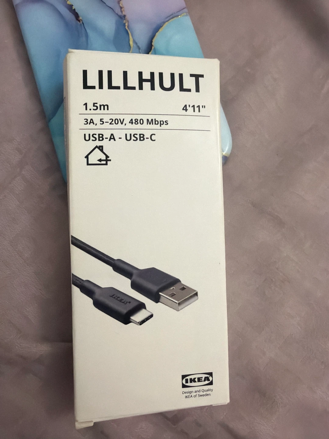 🧡 Lillhult 4’11” charging cable