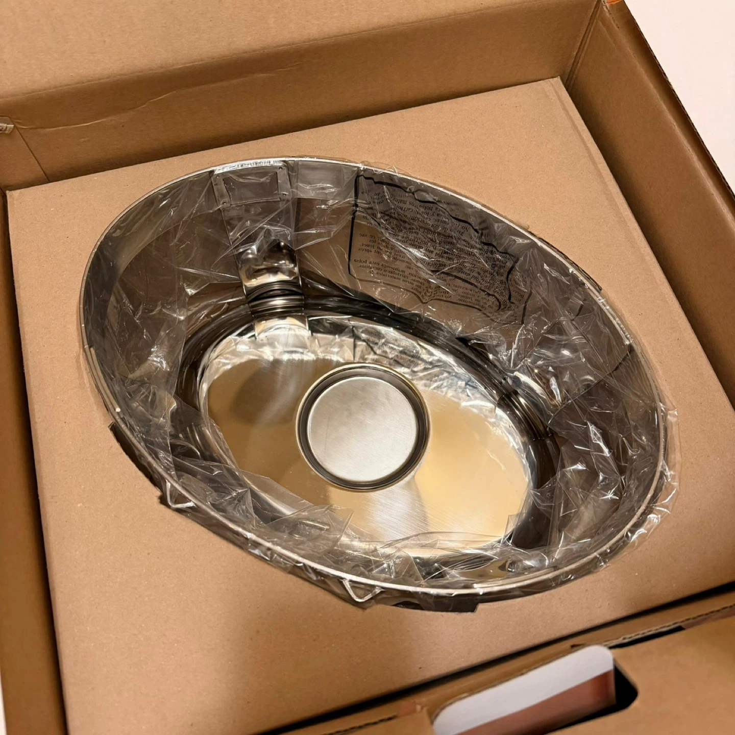 Oval Stainless Steel Chafing Dish - 4.2 Quart - photo 4