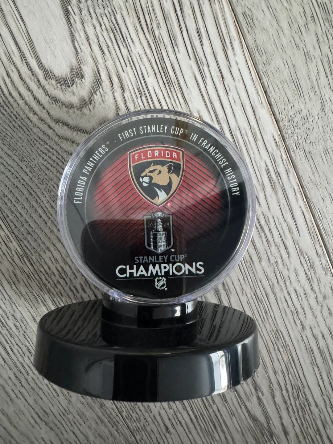 Florida Panthers 2023-2024 Season Roster Stanley Cup Champ Puck