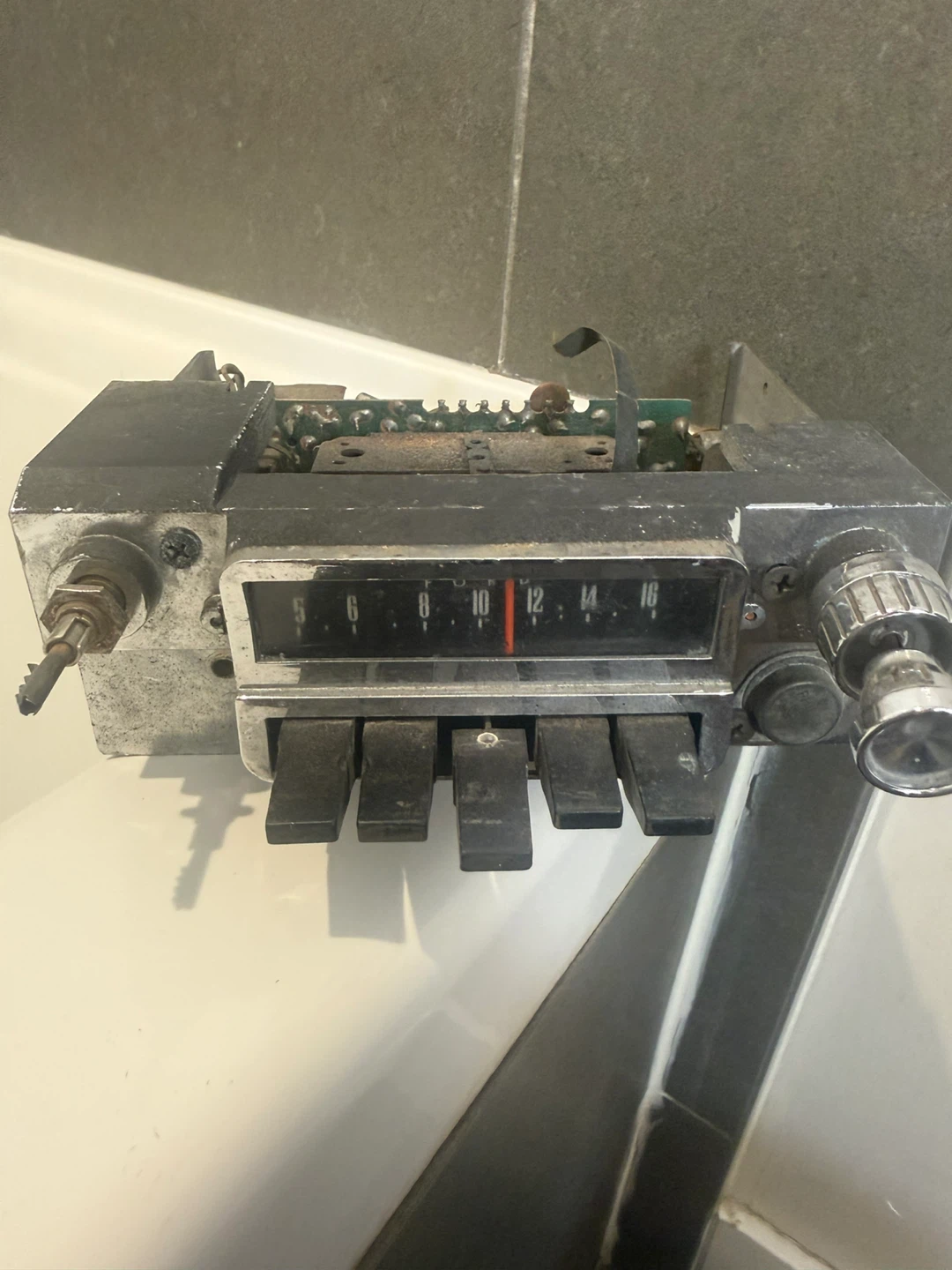 Vintage Car Radio 1966 mustang