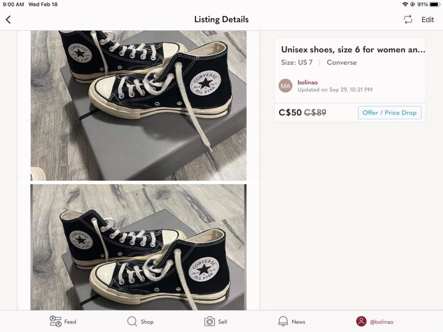 Converse Chuck Taylor All Star High Top Shoes - photo 5