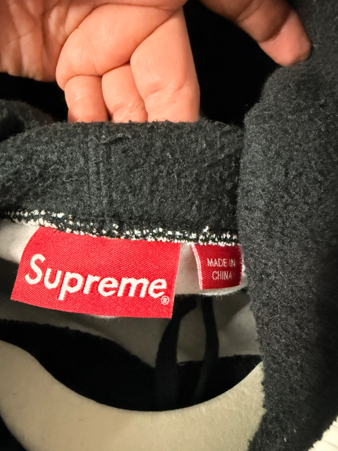 Supreme Inside Out Box Logo Hooded Black Size Large - photo 2